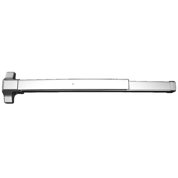 Lockey Usa Lockey Panic Bar Rim Exit Device for 33in to 36in Door Stainless Steel Finish PB1100SS - main